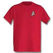 Star Trek TOS Engineering Officer T-Shirt